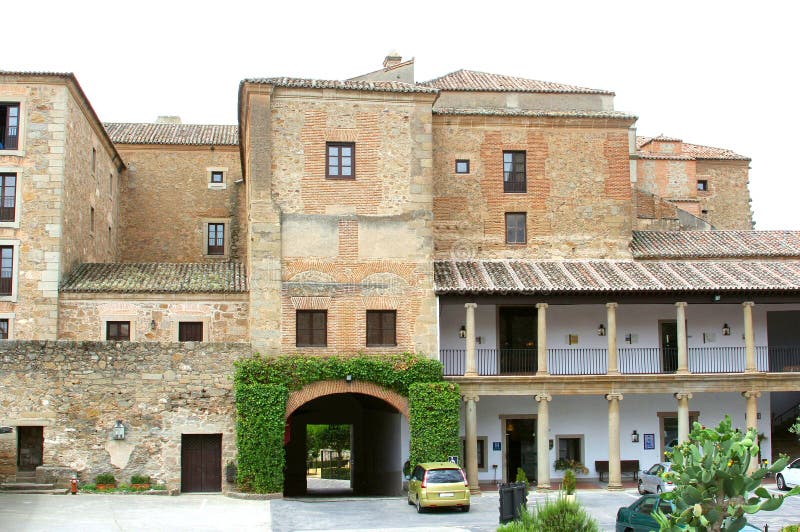 Deluxe Parador hotel in Oropesa, Castilla la Mancha,Spain