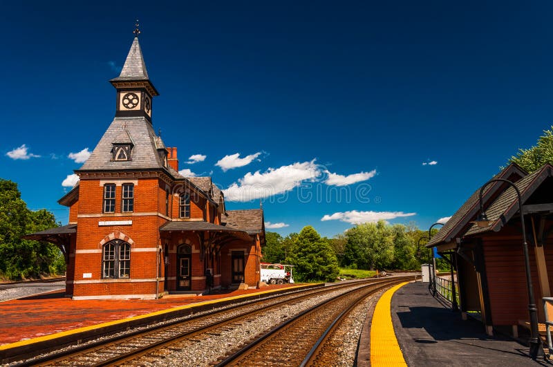 Historic railroad station, along the train tracks in Point of R