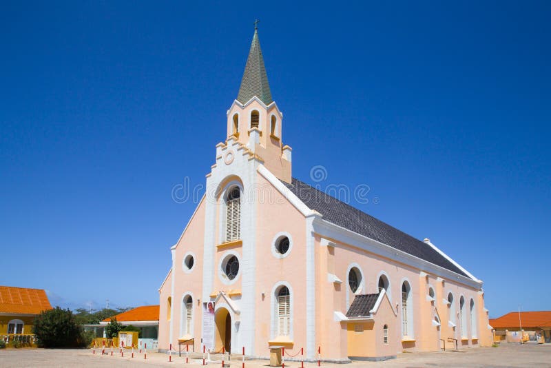 Historic St. Ann`s Roman Catholic Church in Noord Aruba