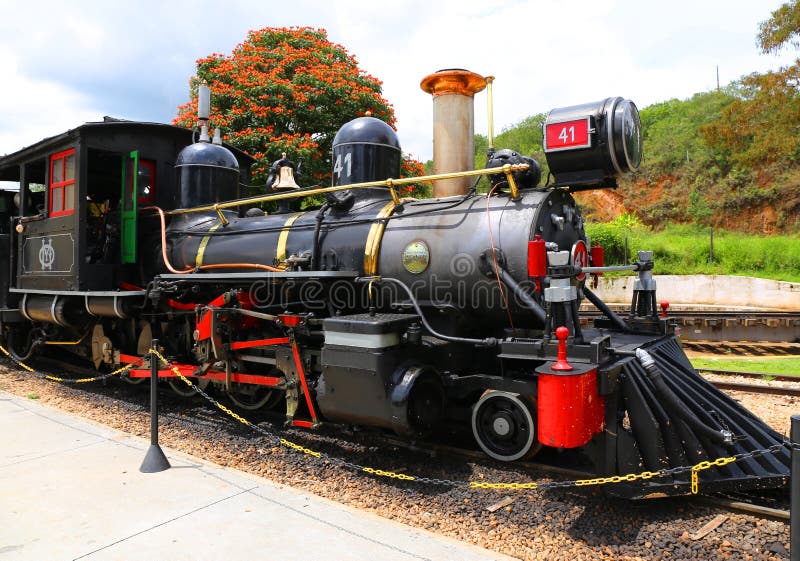 Historic Steam Train in the Town of Sao Joao Del Rei in the State of Minas  Gerais in Brazil Editorial Stock Photo - Image of traditional, minas:  189948673