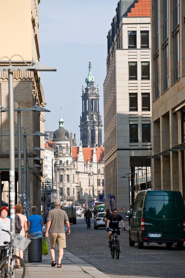 Historic Streets in Dresden Editorial Image Image of dresden, ancient