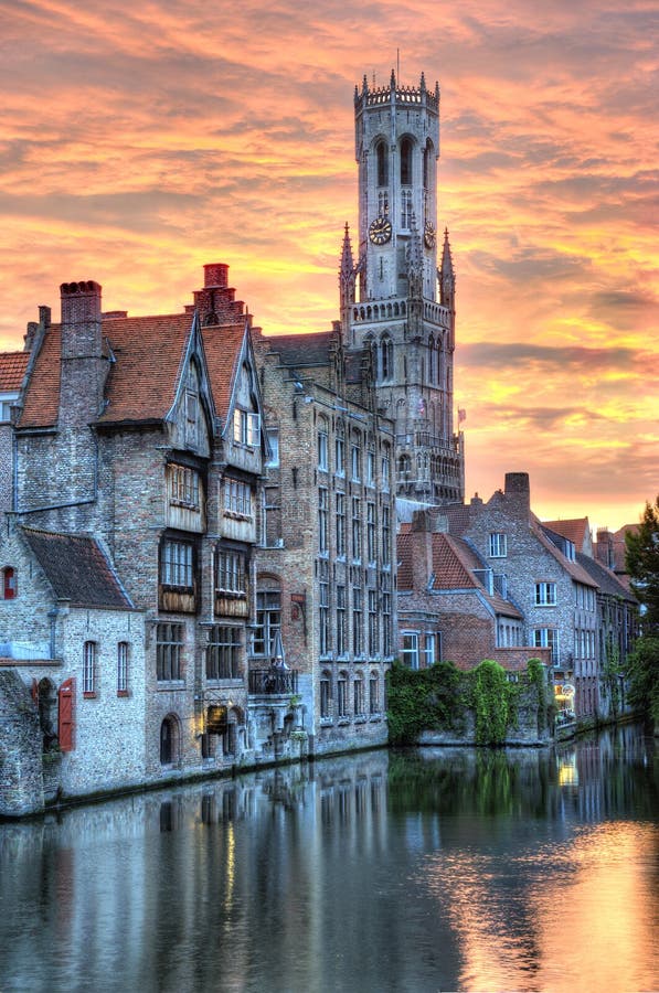 Historic town of Bruges - Belgium