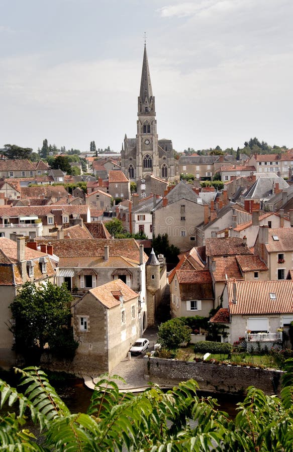 Historic Town in France