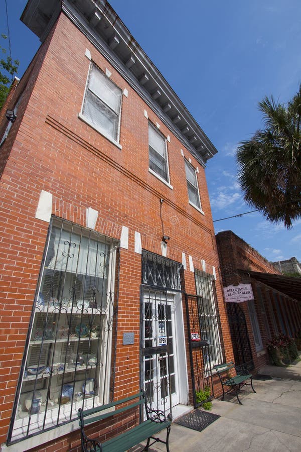 The Historic Town of Micanopy, in Alachua County, Florida Editorial