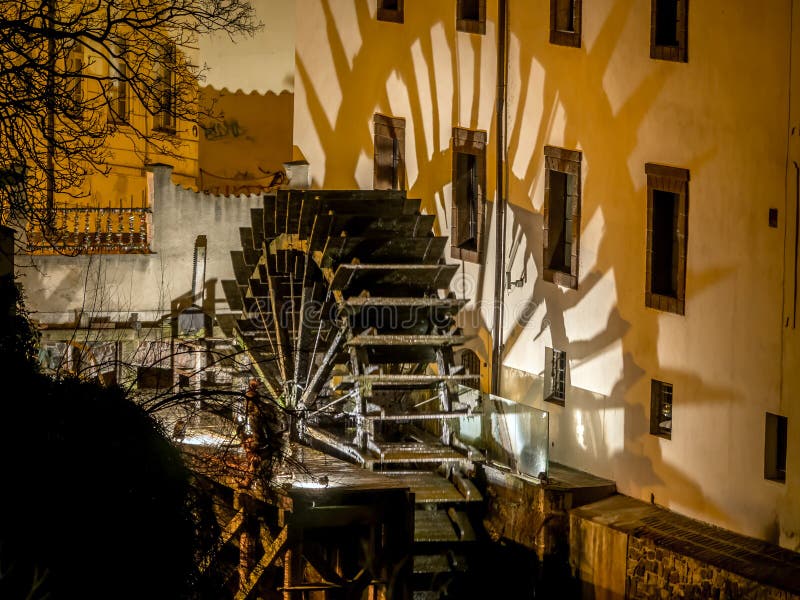 Old watermill in Prague