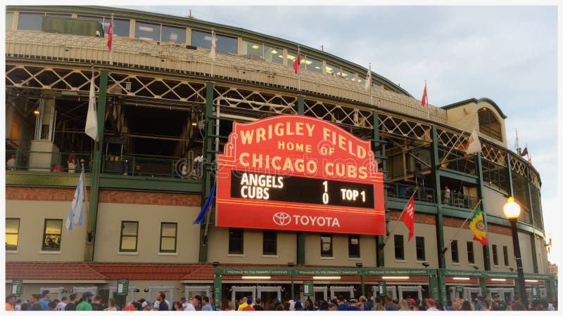 The Historic Wrigley Field Home of the Chicago Cubs