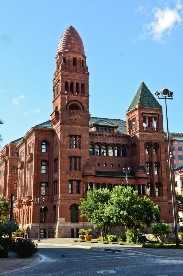 Historical Building - Bexar county courthouse royalty free stock photos