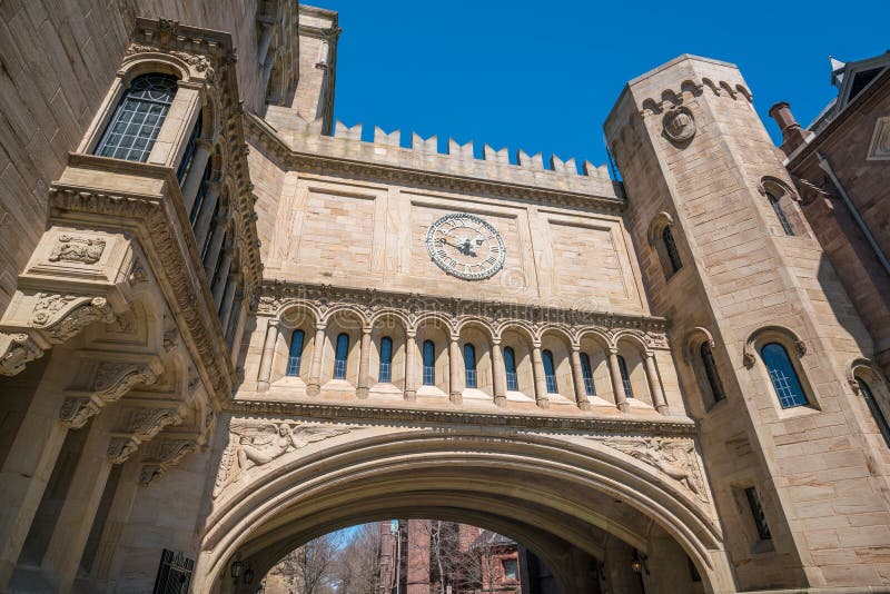 Historical Building in Downtown New Haven Stock Photo Image of study