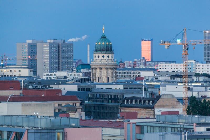 Historical Buildings Berlin Night stock photo