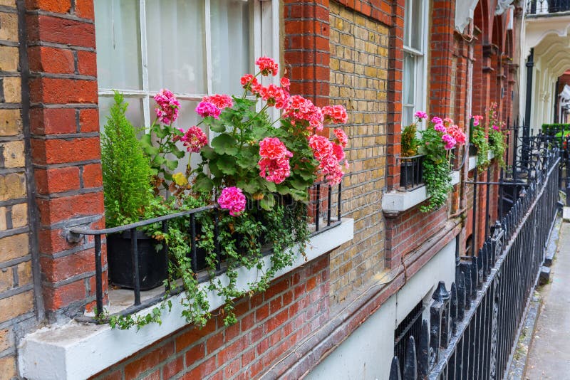 Historical buildings in Kensington, London