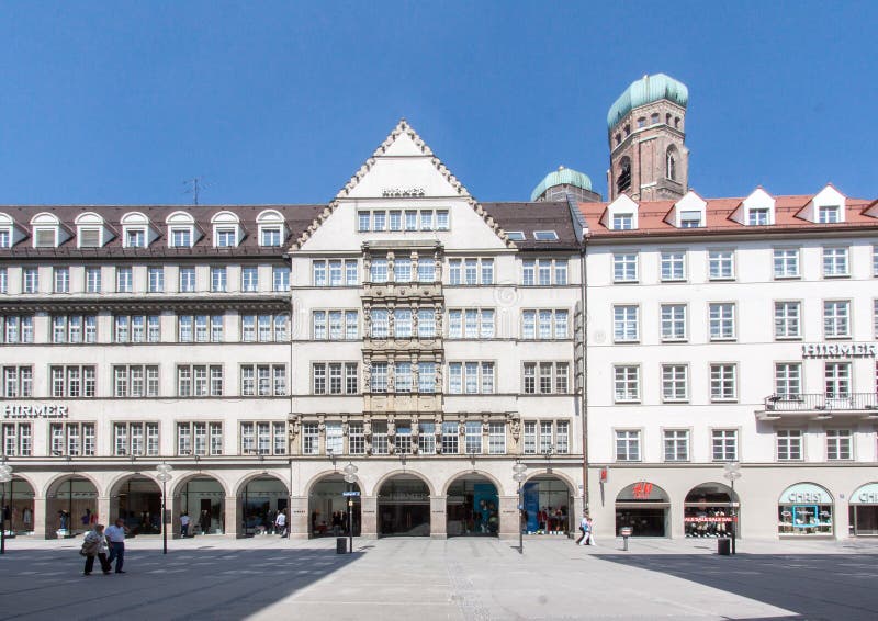 Historical Buildings Munich royalty free stock image
