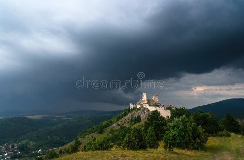 Historical castle Cachtice - Slovakia