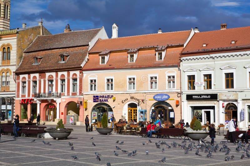Historical center of Brasov city