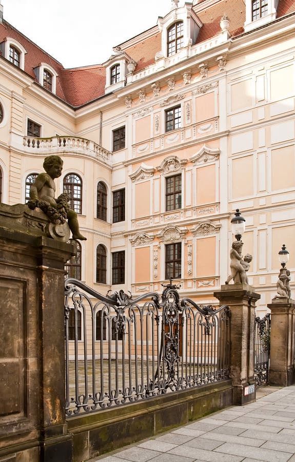 Historical Center of City Dresden Stock Image Image of urban, house