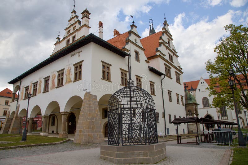 Historické centrum Levoče - náměstí, Slovensko