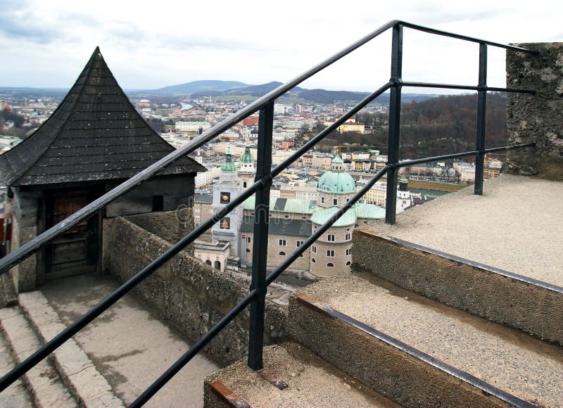 Historical center of Salzburg, Austria