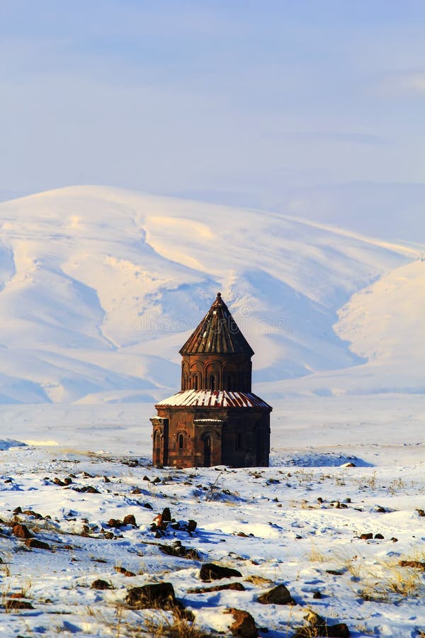 Historical church in site of Ani - Kars