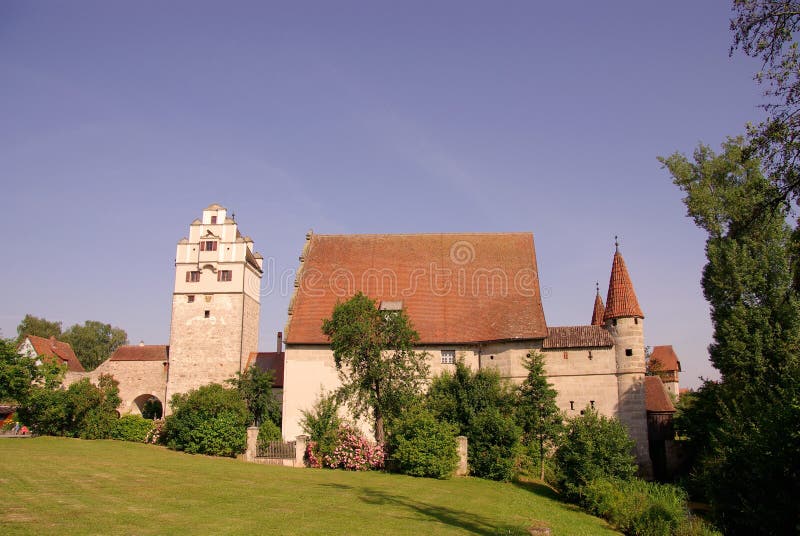 Historical city wall