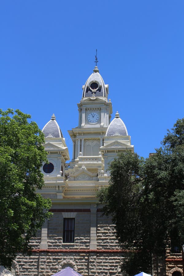 Historic Courthouse Goliad Texas Stock Image Image of landmark