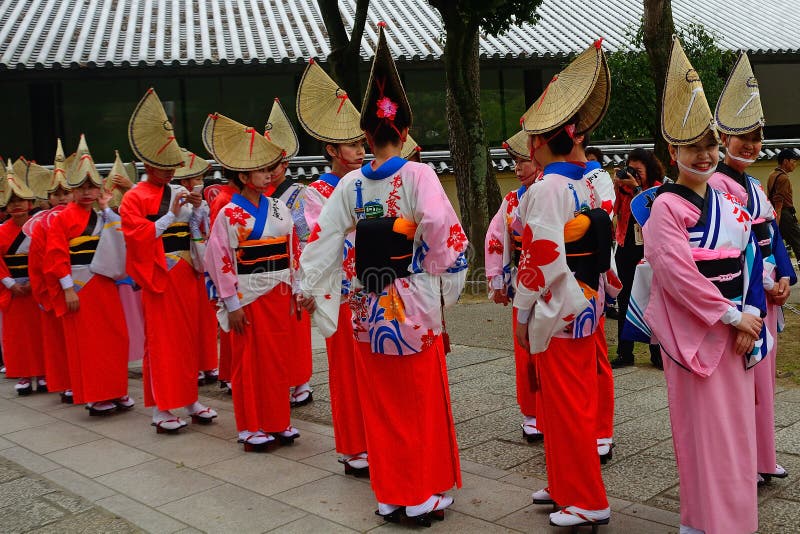 Historical festival, Nara, Japan stock photo