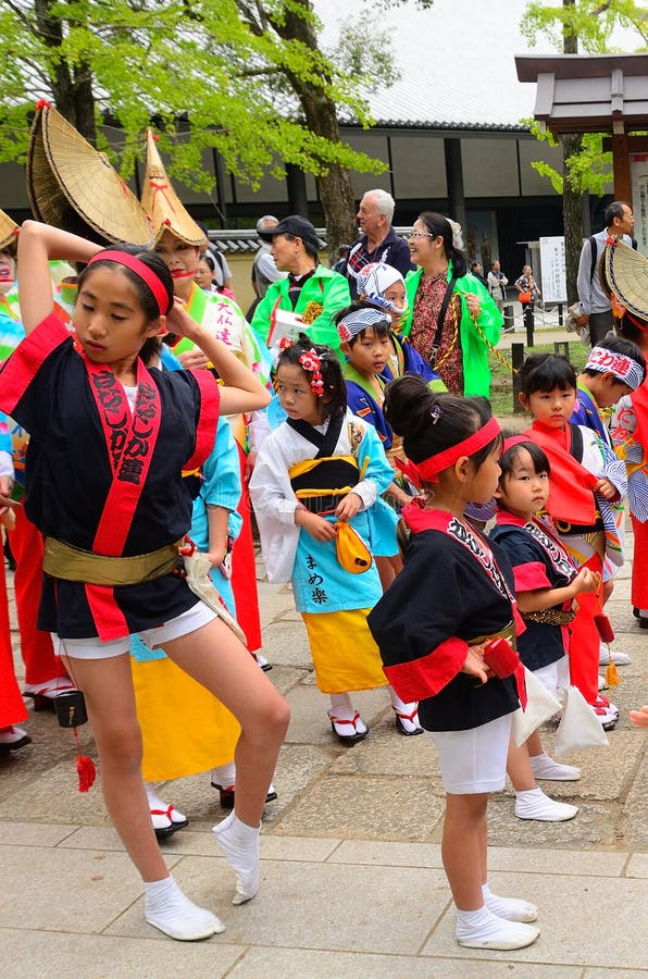 Historical festival, Nara, Japan royalty free stock photo