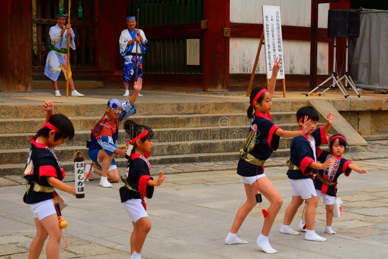 Historical festival, Nara, Japan royalty free stock photography