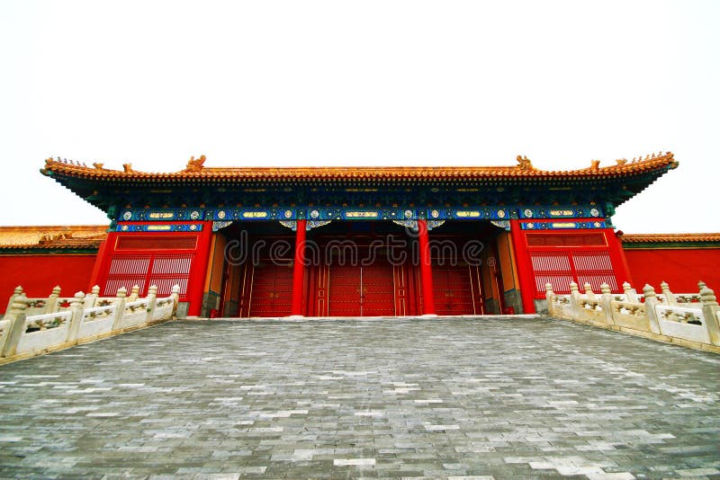 The historical Forbidden City Museum in Beijing