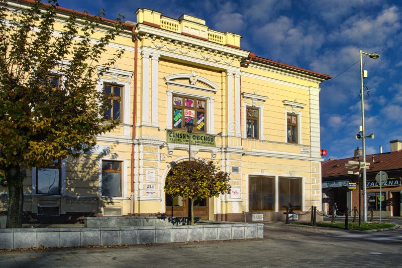 Historický dom na námestí generála MR Štefánika v Brezne