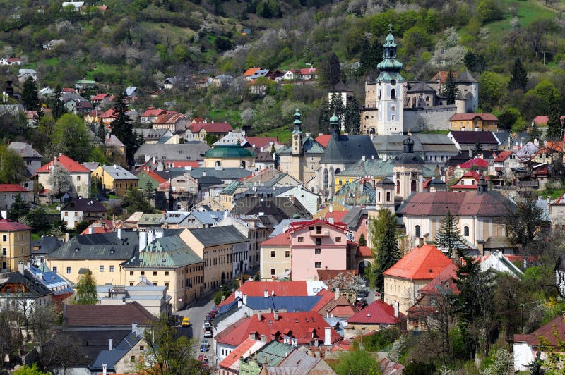 Historical mining town Banska Stiavnica