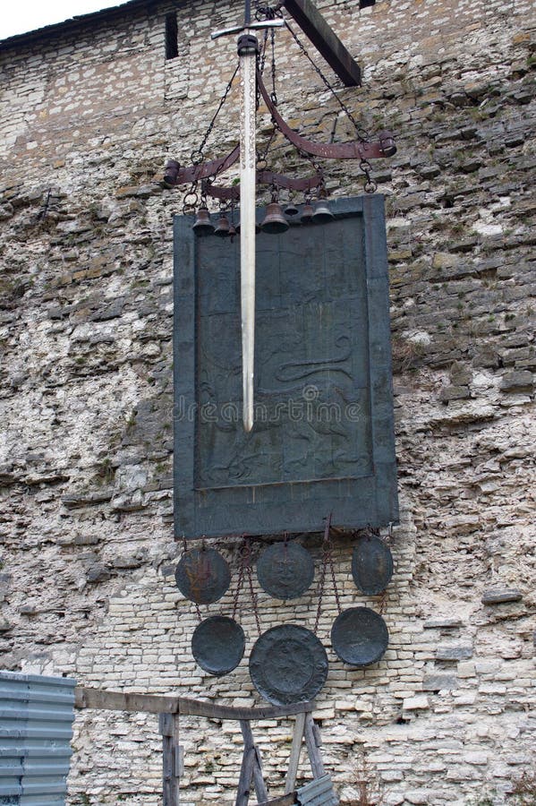 Historical monument. Ancient fortress Pskov Krom. Pskov region. Historical monument. Ancient fortress Pskov Krom. Pskov region