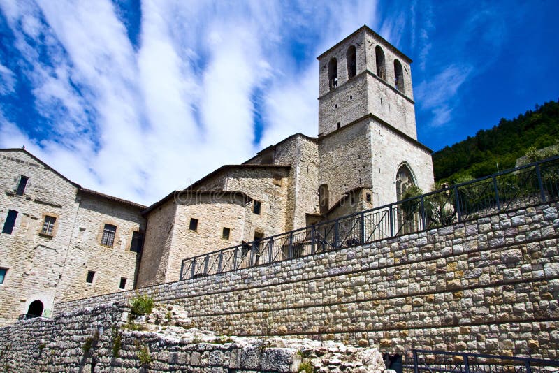 Historical palaces in Gubbio