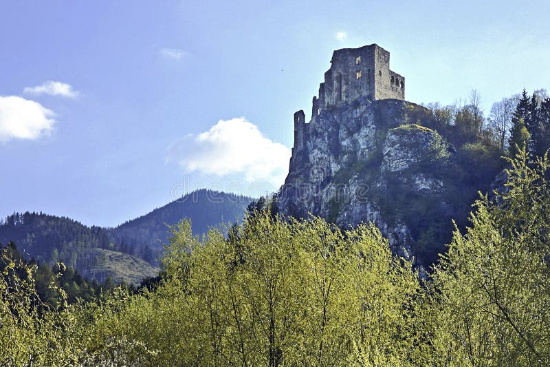 Strecno Castle, Zilina Region, Slovakia