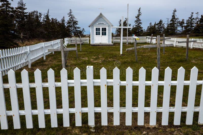 Historical Site of Nova Scotia Stock Photo Image of architecture