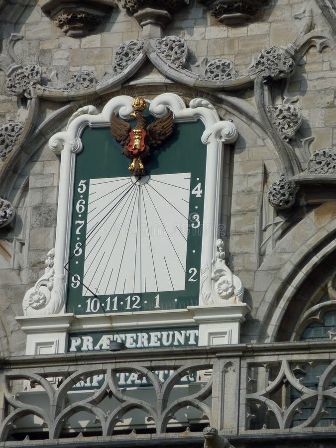 A historical sundial stock image. Image of historic, monumental 21315415