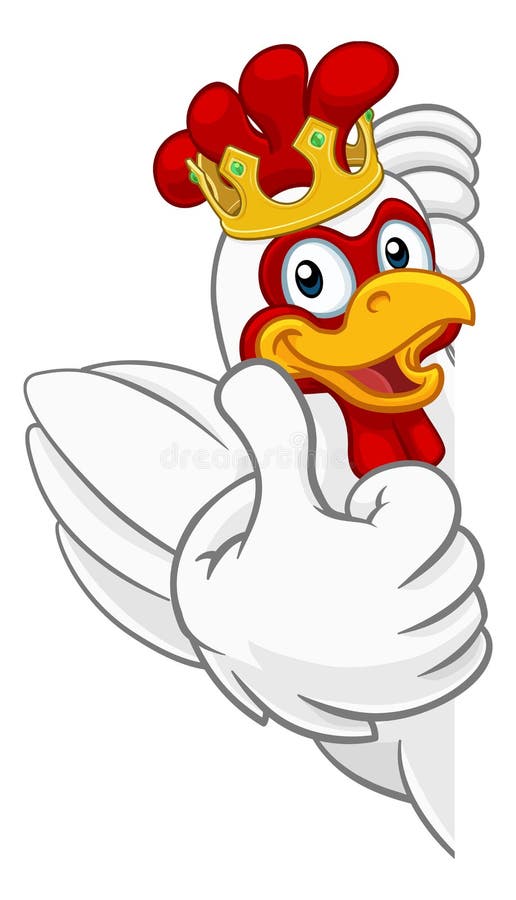 Historieta De La Corona Del Pájaro De Rey Chicken Rooster Cockerel Ilustración del Vector - Ilustración de frito, pollo: 144481131 Historieta De La Corona Del Pájaro De Rey Chicken Rooster Cockerel Ilustración del Vector - Ilustración de frito, pollo: 144481131