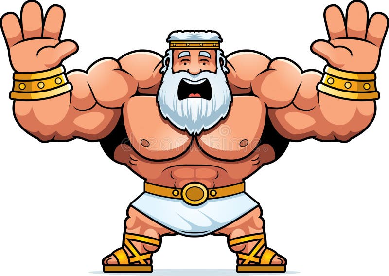 Historieta Zeus Scared libre illustration Historieta Zeus Scared libre illustration