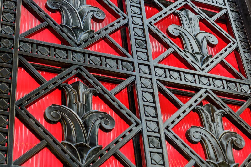 Historische de bouwdetails in Philadelphia stock foto's Historische de bouwdetails in Philadelphia stock foto's