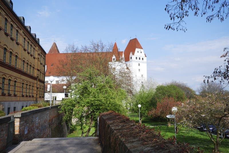 IngolstadtSchloss stockfoto. Bild von historisch, aufsatz 12140394