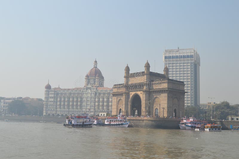 Historisches Gateway Indiens in Mumbai Maharashtra lizenzfreies stockbild Historisches Gateway Indiens in Mumbai Maharashtra lizenzfreies stockbild
