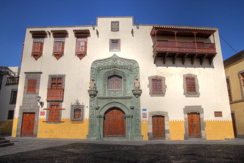 Historisches Haus, Las Palmas, Gran Canaria, Spanien ...