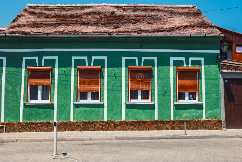 Historisk mitt av medel, Rumänien arkivbilder Historisk mitt av medel, Rumänien arkivbilder