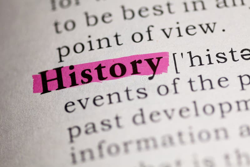 Word History Made with Wooden Letters Stock Image Image of jumbled