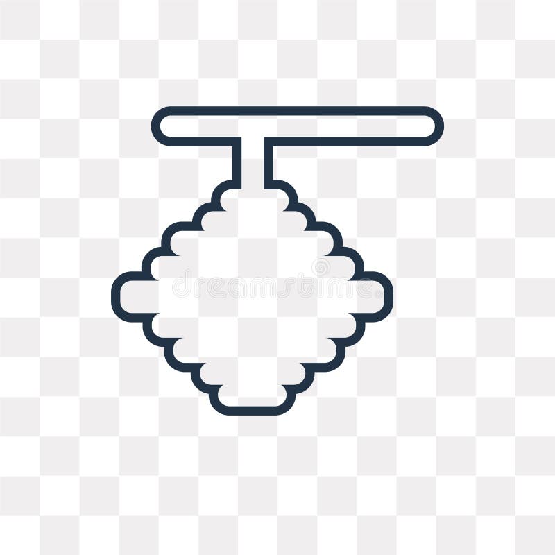 Hive vector icon isolated on transparent background, linear Hive vector illustration