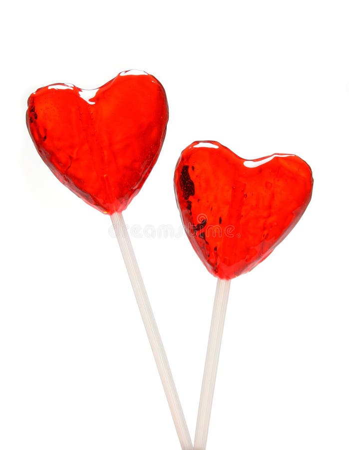 Hjärtaklubbor formade valentin två