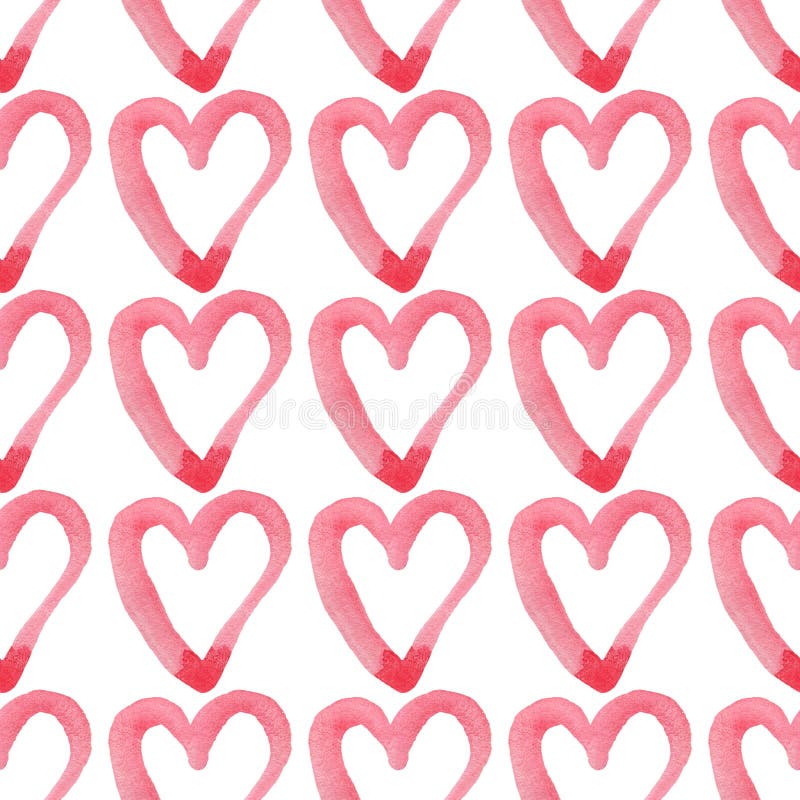 hjärtor mönsan seamless Valentin handskriven bakgrund för dag 14 februari bakgrund stock illustrationer hjärtor mönsan seamless Valentin handskriven bakgrund för dag 14 februari bakgrund stock illustrationer
