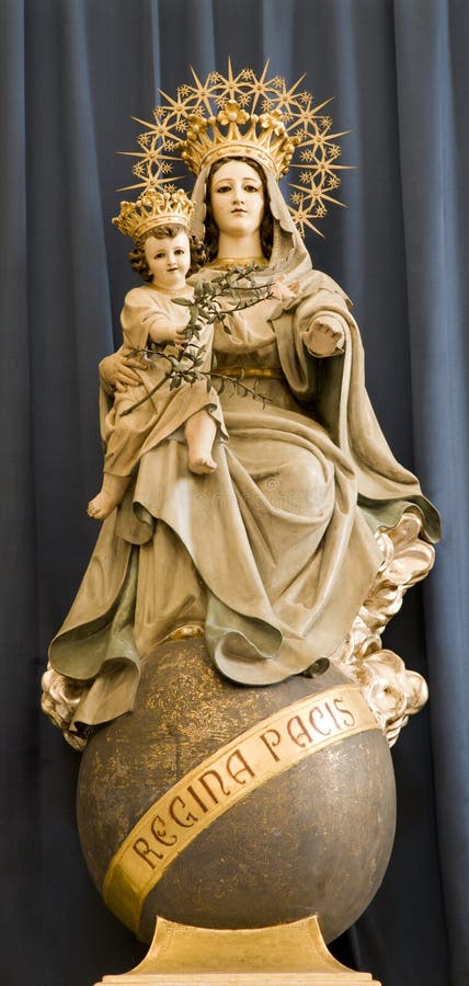 Hl. Mary from Vienna church stock photography Hl. Mary from Vienna church stock photography