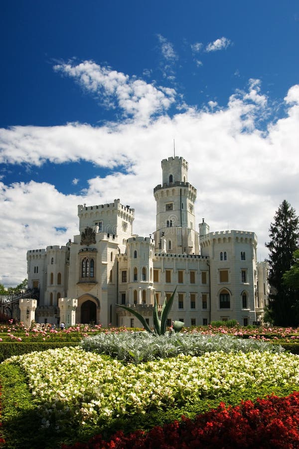 Hluboka nad Vltavou neogothic castle