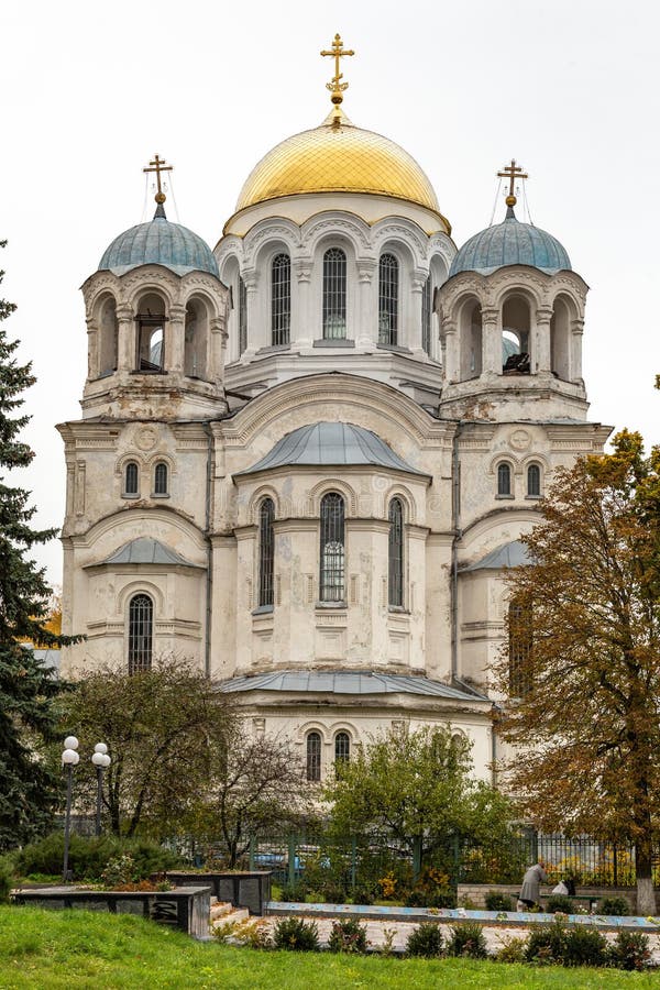 Hlukhiv, Ukraine - October 16, 2021: the Church of Three Saint ...