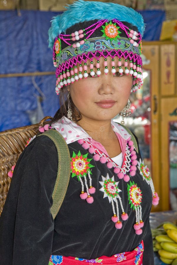 Hmong woman in Laos