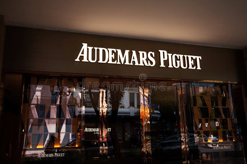 Watch and Clock Store Commercial Sign with Audemars Peguet Logo ...